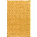Huslia Modern Gold Area Rug
