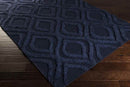 Hydaburg Modern Navy Area Rug