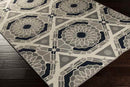 Ignacio Modern Gray/Brown Area Rug