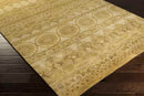 Irvine Traditional Mustard/Dark Brown Area Rug