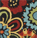 Tallys Cottage Black Area Rug