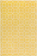 Hadleigh Modern Yellow Area Rug