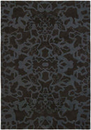 Kaltag Modern Black Area Rug