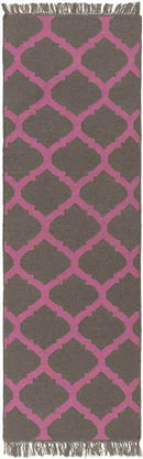 Kobuk Modern Lavender/Light Gray Area Rug