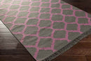 Kobuk Modern Lavender/Light Gray Area Rug