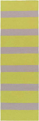 Koyuk Modern Green/Light Gray Area Rug