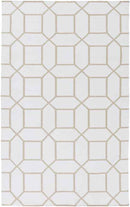 Ealing Modern Ivory Area Rug