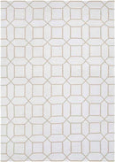 Ealing Modern Ivory Area Rug