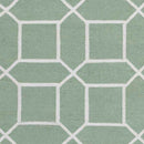 Ealing Modern Green Area Rug