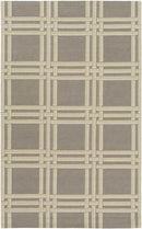 Lakeside Modern Brown Area Rug