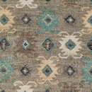 Lawndale Global Brown Area Rug