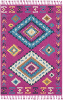 Termunten Global Navy/Sky Blue Area Rug