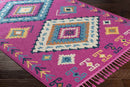 Termunten Global Navy/Sky Blue Area Rug