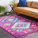 Termunten Global Navy/Sky Blue Area Rug