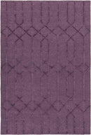 Penryn Modern Eggplant Area Rug