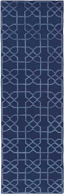 Liberty Modern Navy Area Rug