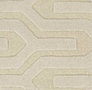 Line Modern Cream Area Rug