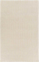 Line Modern Cream Area Rug