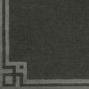Lochbuie Modern Black Area Rug