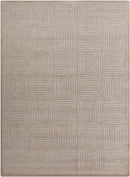 Lipscomb Modern Taupe Area Rug