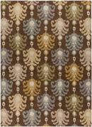 London Global Dark Chocolate Area Rug