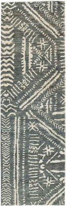 Luthersville Global Teal/Cream Area Rug
