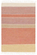 Wymondham Modern Rose/Burgundy Area Rug
