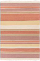 Wymondham Modern Rose/Burgundy Area Rug
