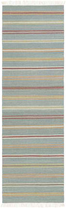 Manila Modern Aqua/Charcoal/Gray Area Rug