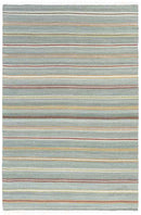 Manila Modern Aqua/Charcoal/Gray Area Rug