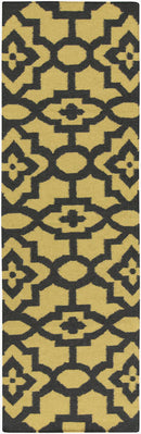 Manteca Global Gold/Black Area Rug