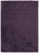 Marble Modern Dark Purple Area Rug