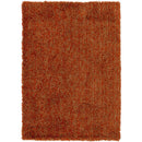 Marble Modern Orange/Gold Area Rug