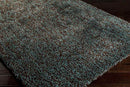 Marble Modern Dark Charcoal Area Rug