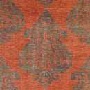 Memphis Global Coral/Charcoal Area Rug
