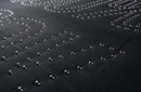 Menifee Modern Black/Metalic/Silver Area Rug