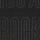 Menifee Modern Black/Metalic/Silver Area Rug