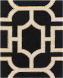 Axbridge Modern Black Area Rug