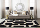 Axbridge Modern Black Area Rug