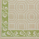 Millry Modern Taupe/Grass/Green Area Rug