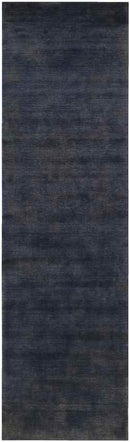 Montezuma Modern Blue Denim Area Rug