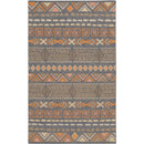 Monticello Global Dark Brown Area Rug