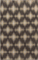 Omaha Modern Charcoal/Light Gray Area Rug