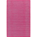 Omega Modern Pink Area Rug