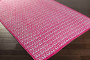 Omega Modern Pink Area Rug