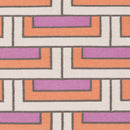 Opelika Modern Orange/Beige Area Rug