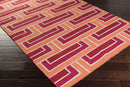 Opelika Modern Orange Area Rug
