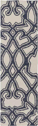 Ophir Modern Ivory/Navy Area Rug