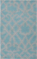 Ophir Modern Gray/Teal Area Rug