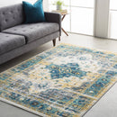 Cathlena Modern Deep Teal Area Rug